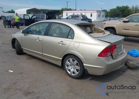 2007 Honda Civic Lx из США, поврежденный, VIN 1HGFA16537L105223